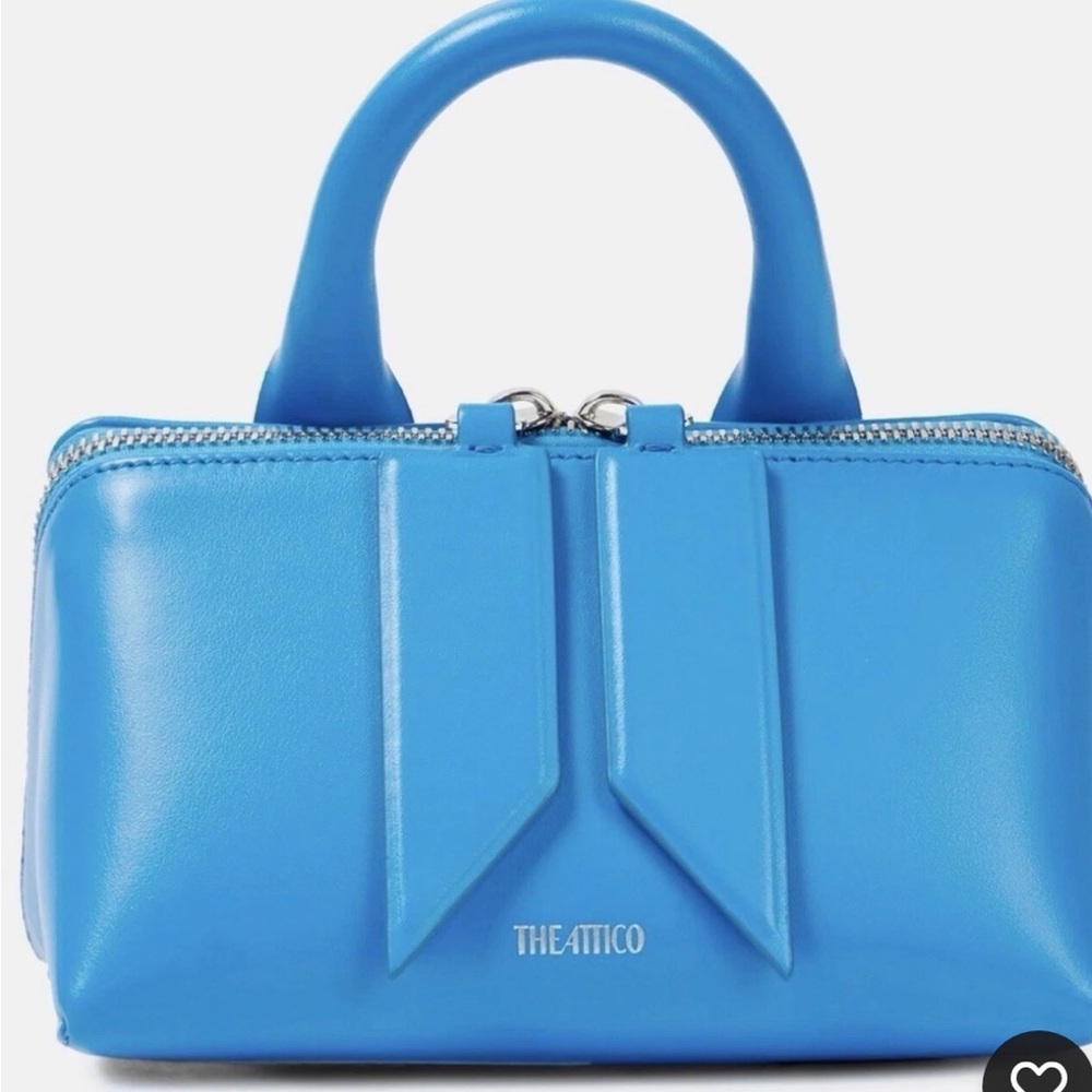 The Attico - Friday Small leather tote bag